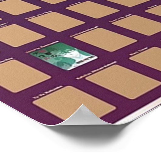 Top 100 Anime Scratch van 2021 Poster (Hoek)