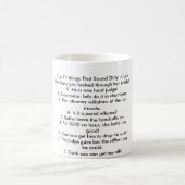 Top 10 dingen die smerig klinken in Wet 10 Koffiemok (Center)