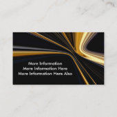 Top 10! Gold op zwarte Visitekaartjes (Achterkant)