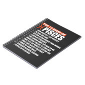 Top 10 Rules of Pisces zodiac gift horoscope Notitieboek (Linkerzijde)