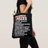 Top 10 Rules of Pisces zodiac gift horoscope Tote Bag (Dichtbij)