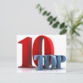 Top 10 van Briefkaart (Staand voorkant)
