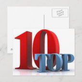 Top 10 van Briefkaart (Voorkant / Achterkant)