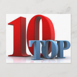 Top 10 van Briefkaart
