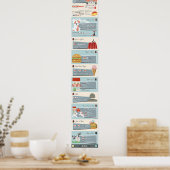 Top 10 van Grammar Nazi All Time Favorieten Poster (Keuken)