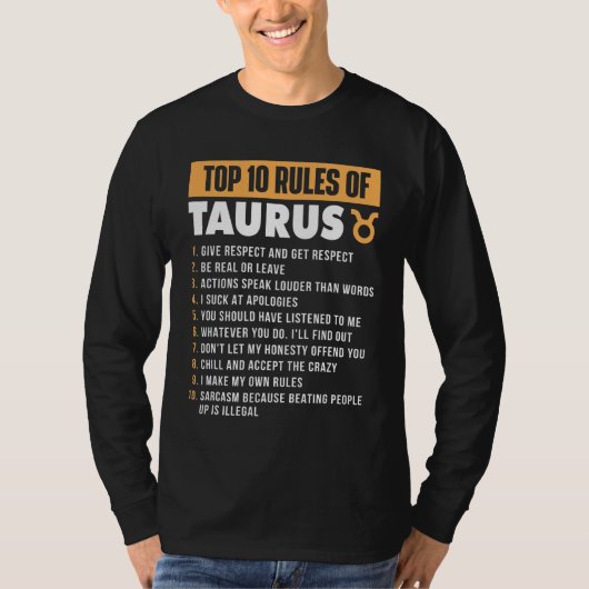 Top 10 van Taurus Zodiac Sign Astrology Astr (Voorkant)