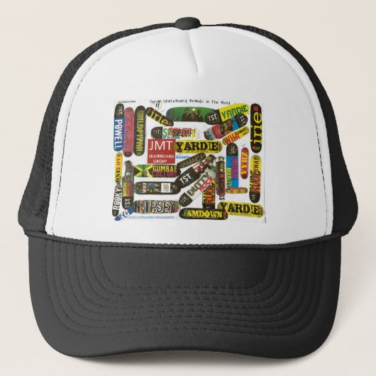 TOP 11 JMT Skateboards in de wereld Trucker Pet (Voorkant)