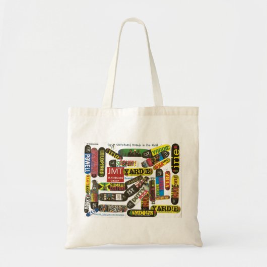 TOP 11 JMT Skateboards ter Wereld Tote Bag (Voorkant)