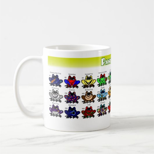 Top 30 van kikkers Mok (Links)