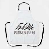 TOP 50th Class Reunion Apron Schort (Voorkant)