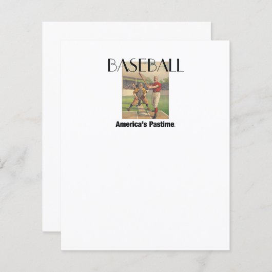 TOP America's Pastime (Voorkant / Achterkant)