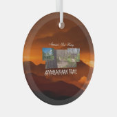 TOP Appalachian Trail Glass Ornament (Voorkant Rechts)