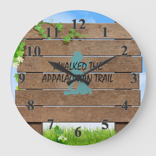TOP Appalachian Trail Hiker Grote Klok (Voorkant)