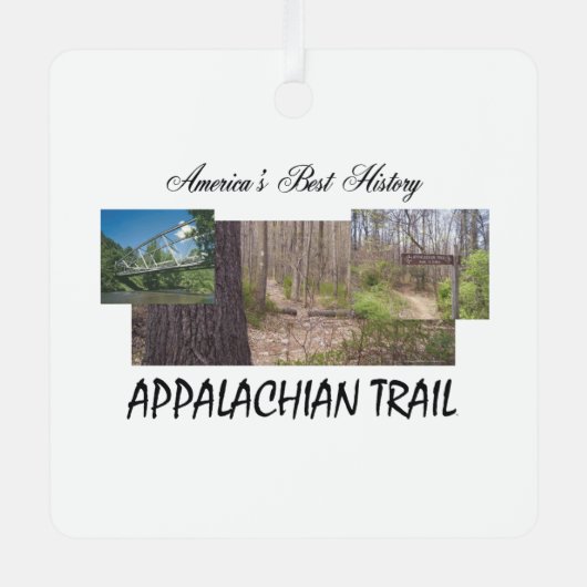 TOP Appalachian Trail Metal Ornament (Voorkant)