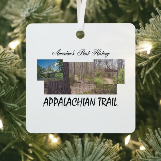 TOP Appalachian Trail Metal Ornament (Insitu)