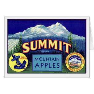 Top Apples -  etiket op fruitkratten