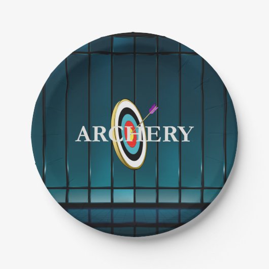 TOP Archery Papieren Bordje (Voorkant)