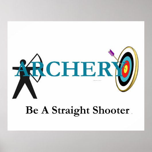 TOP Archery Poster (Voorkant)