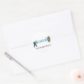 TOP Archery Ronde Sticker (Envelop)
