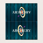 TOP Archery Visitekaartje (Buitenkant ongevouwen)
