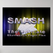 TOP Badminton Slogan Poster (Voorkant)