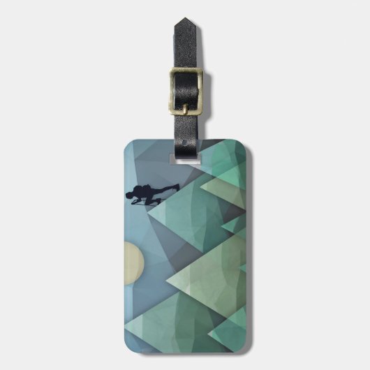 Top Bagagelabel (Voorkant verticaal)