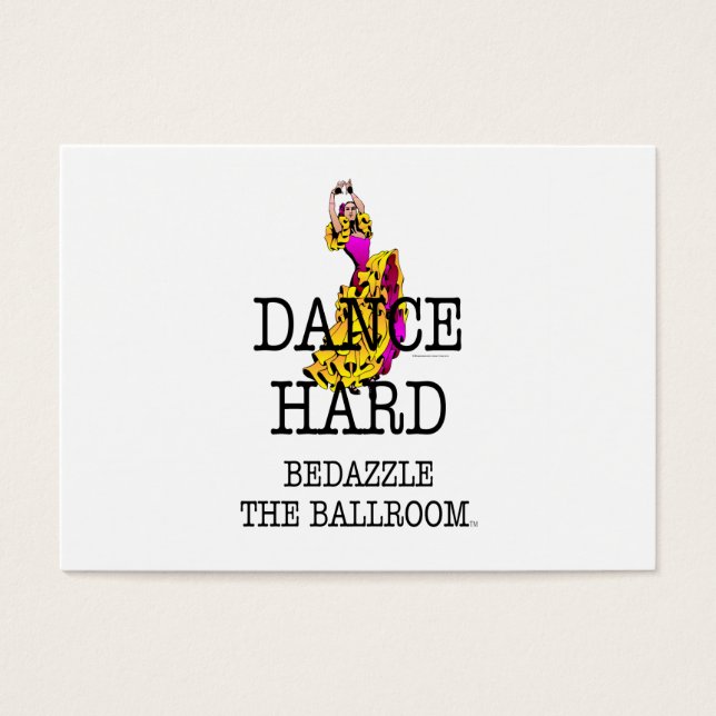 TOP Ballroom Dazzle Visitekaartjes (Voorkant)