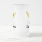 Top Banaan - Gepersonaliseerd Matglas Bierpul (Center)