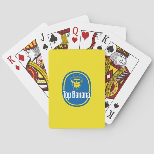 Top Banaan Speelkaarten (Achterkant)