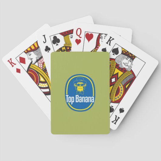 Top banaanspelkaarten pokerkaarten (Achterkant)