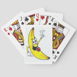 Top Banana, dansende bananen cartoon Speelkaarten
