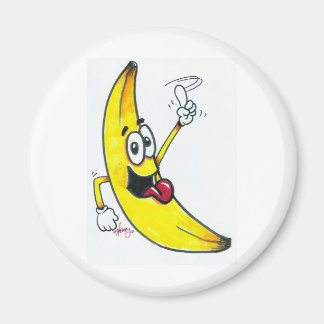 Top Banana, dansende bananencartoon Magneet