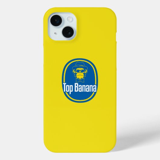 Top Banana Hoesje-Mate iPhone Case (Achterkant)