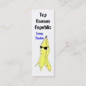 Top Banana Mini Visitekaartje (Achterkant)