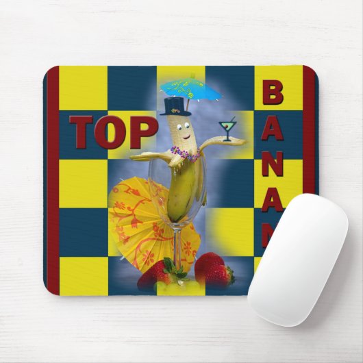 Top Banana Muismat (Met muis)