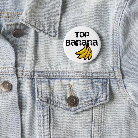 Top Banana Ronde Button 5,7 Cm (In situ)