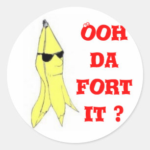 Top Banana Ronde Sticker