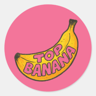 Top Banana Ronde Sticker