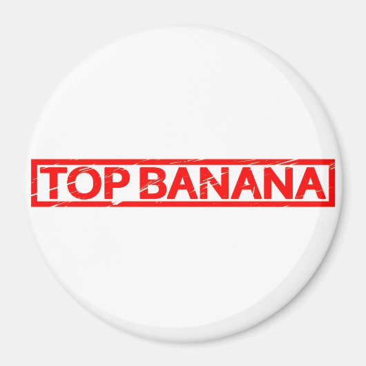 Top Banana Stamp Magneet (Voorkant)