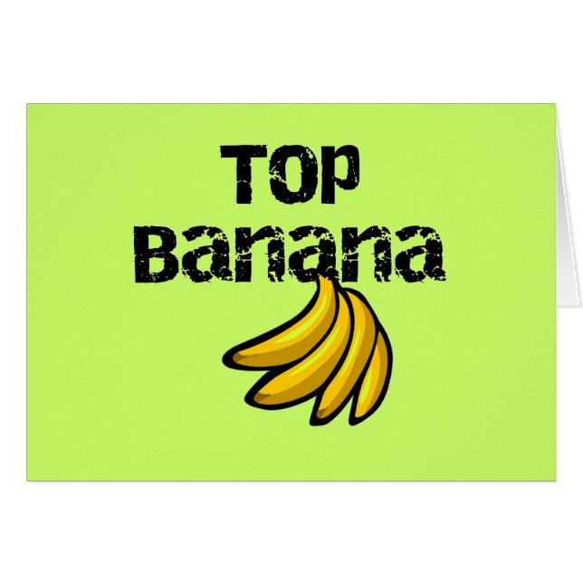 Top Banana Tshirts en Gifts (Voorkant Horizontaal)