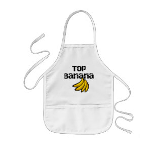 Top Banana Tshirts en Gifts Kinder Schort