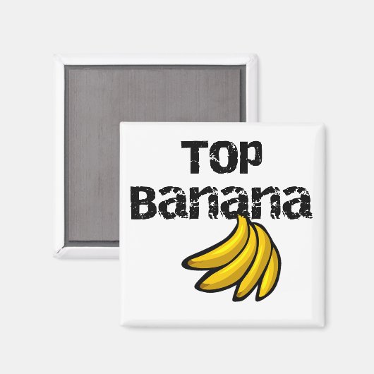 Top Banana Tshirts en Gifts Magneet (Voorkant / Achterkant)