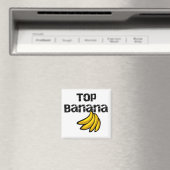 Top Banana Tshirts en Gifts Magneet (Insitu (Vaatwasser))
