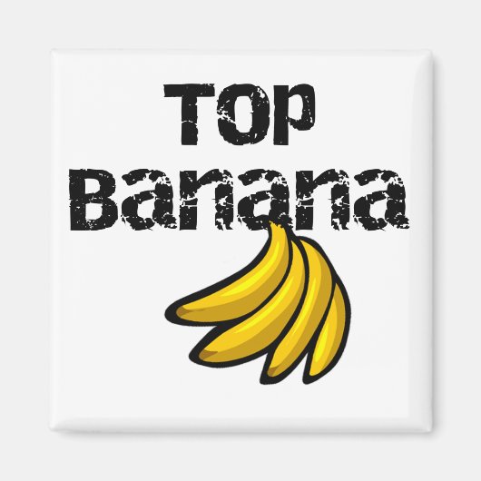Top Banana Tshirts en Gifts Magneet (Voorkant)