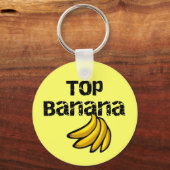 Top Banana Tshirts en Gifts Sleutelhanger (Voorkant)