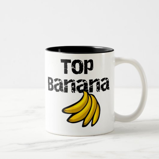 Top Banana Tweekleurige Koffiemok (Rechts)