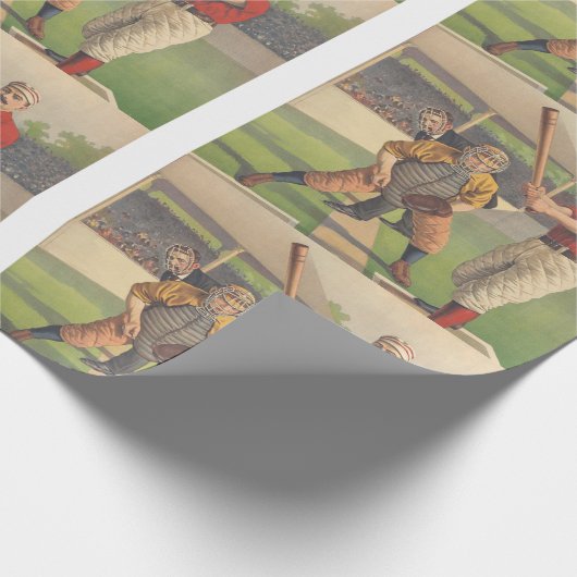 TOP Baseball Pastime Cadeaupapier (Hoek)