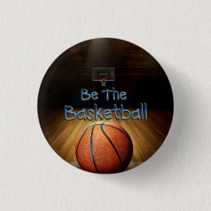 TOP Basketbal Slogan Ronde Button 3,2 Cm