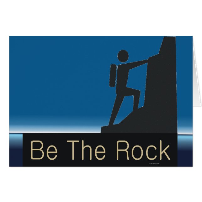 TOP Be the Rock (Voorkant Horizontaal)