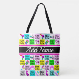 TOP BEOORDEELDE KAPSTER STYLIST GEPERSONALISEERD TOTE BAG